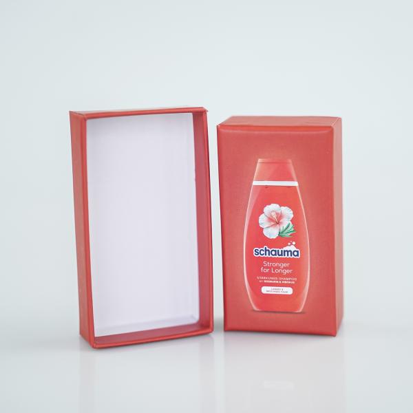 Embossing Colorful Packaging Paper Boxes for Cosmetics and Hair Conditioner Shampoo