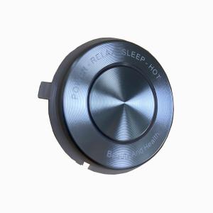 China Professional In Mold Decoration Injection Parts ABS+PET CD Textured Keys wholesale