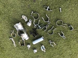 China Galvanized Chain Link Fencing Hardware Super Highway ISO9001 CE wholesale