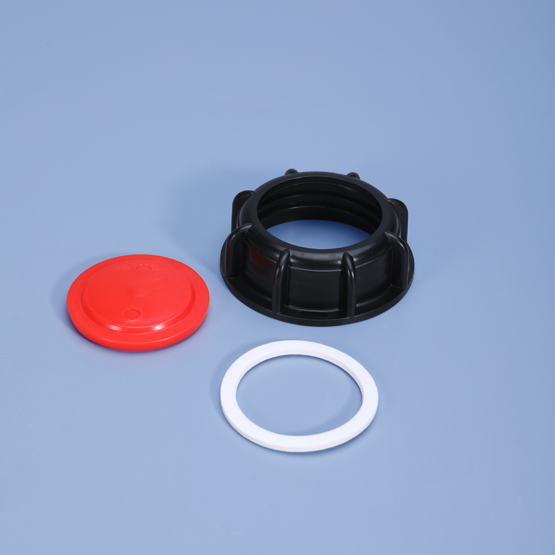 Plastic Fitting S60*6 Seal Lid for IBC Tank Casting Design and Plastic Pipe Connection