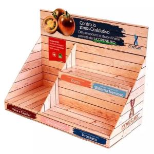 China Custom Cardboard PDQ Counter Display For Retail Cosmetics Accessories wholesale