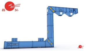 China Food Grade Bucket Elevators Grain Chain Conveyor Environmental Protection wholesale