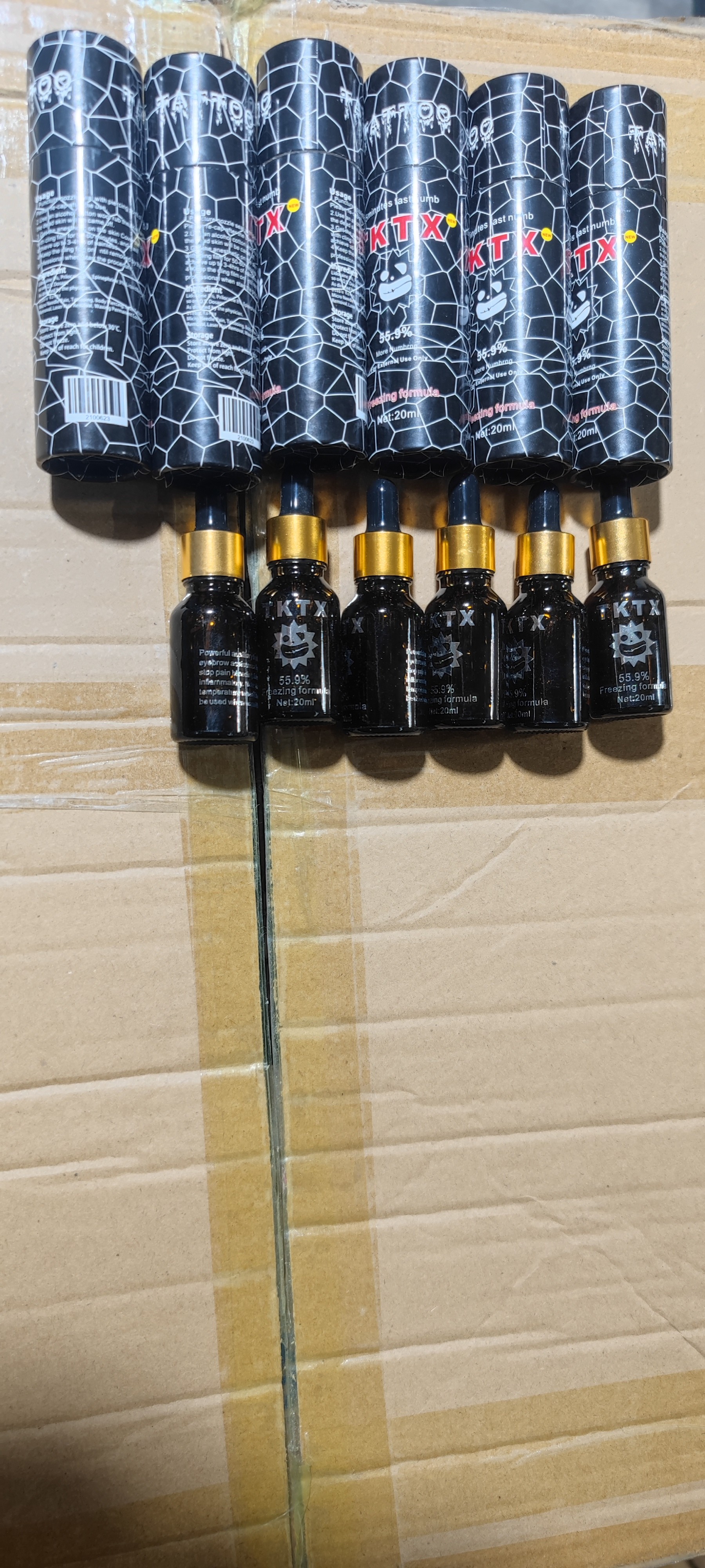 TKTX Numbing liquid 55.9% Highly Effective 20ML