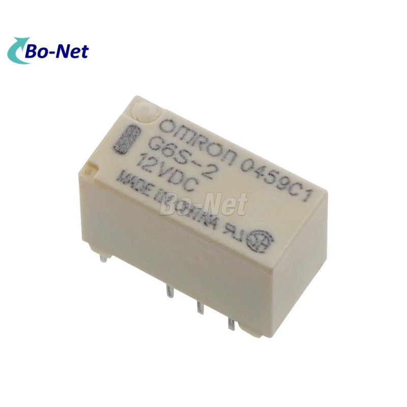 G6S-2-12VDC Omron orignal new electromagnetic relay G6S-2-12VDC