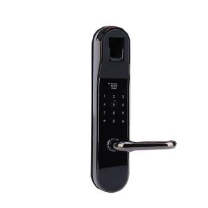 China Bilateral Optical Finger Vein Recognition Smart Door Lock Aluminum Alloy Material wholesale