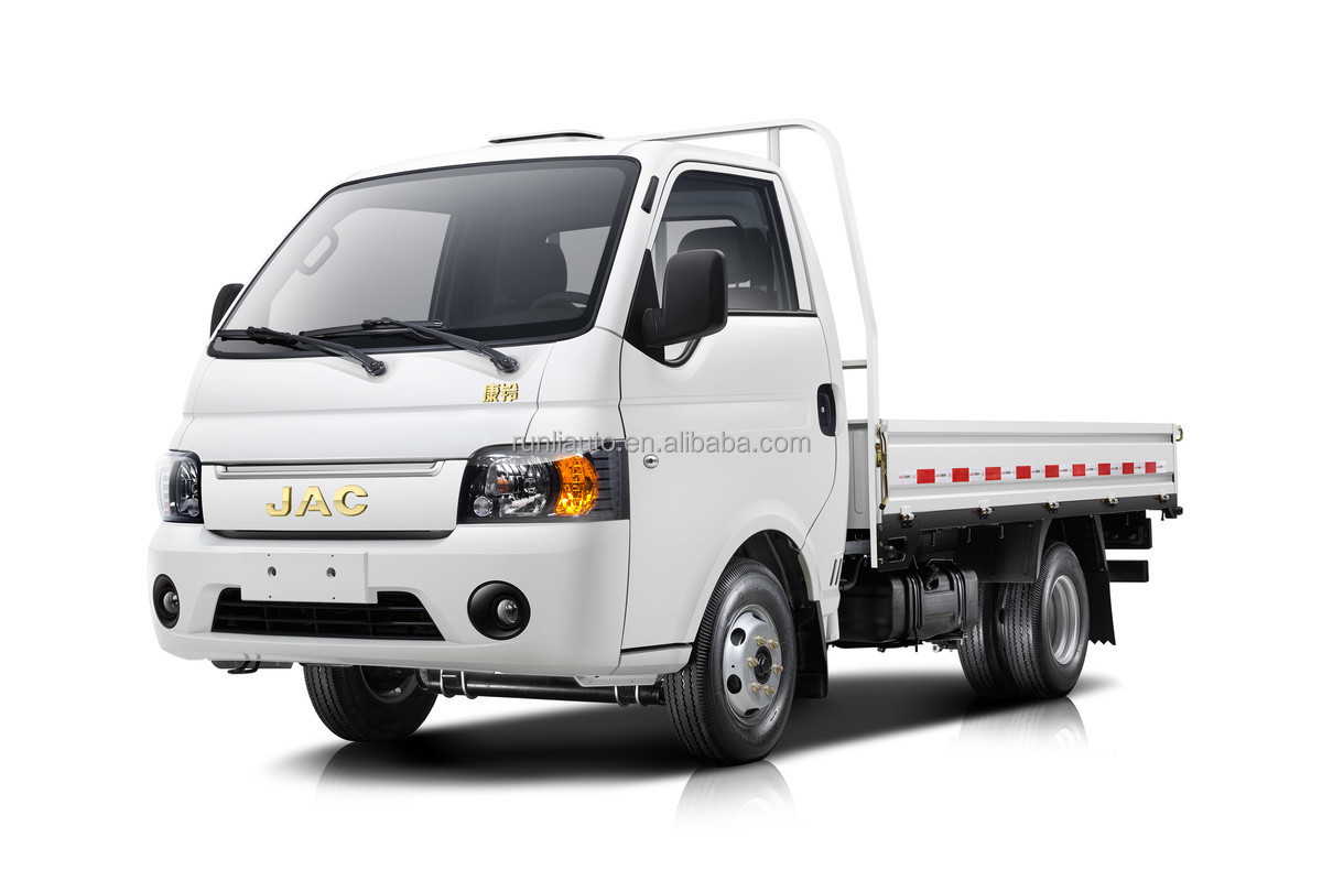 JAC X5 Small Cargo Lorry Truck 3Tons 120HP Gasoline Engine Left Steering