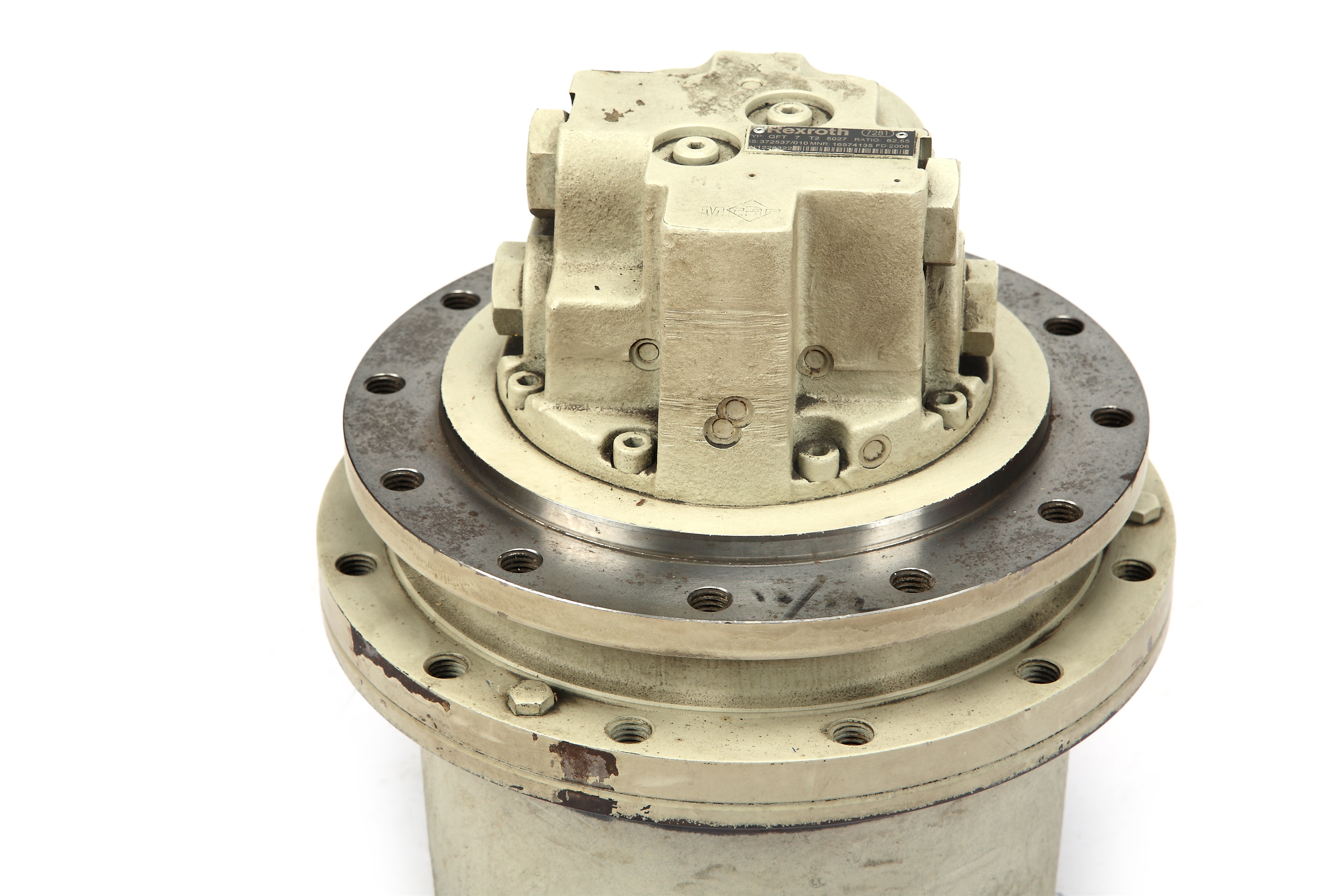 Steel Hydraulic Travel Motor , Rexroth Final Drive Motor GFT-7-T2-5027