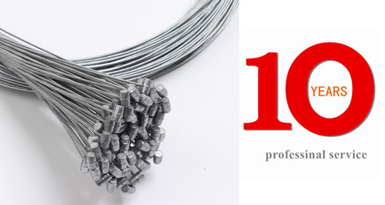 1*19 Galvanized Steel Wire Rope 2mm 1.8mm For Bicycle Motorcycle