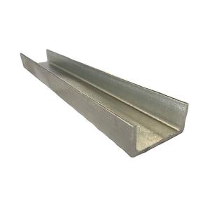 China Light Steel Galvanized Sheet Metal U Channel Q235B Q345B S235JR Material wholesale