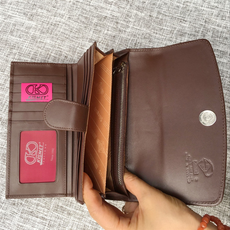 Thailand Authentic Stingray Skin Female Large Trifold Wallet Genuine Leather Lady Phone Clutch Purse Women's Card Purse