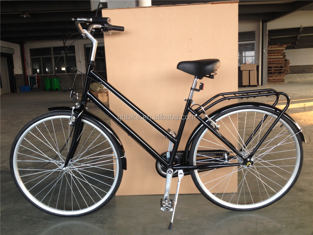 17kg Black Color 3 Gear City Bike for Women Bicycle City Bike Ladies Bikes Black Color