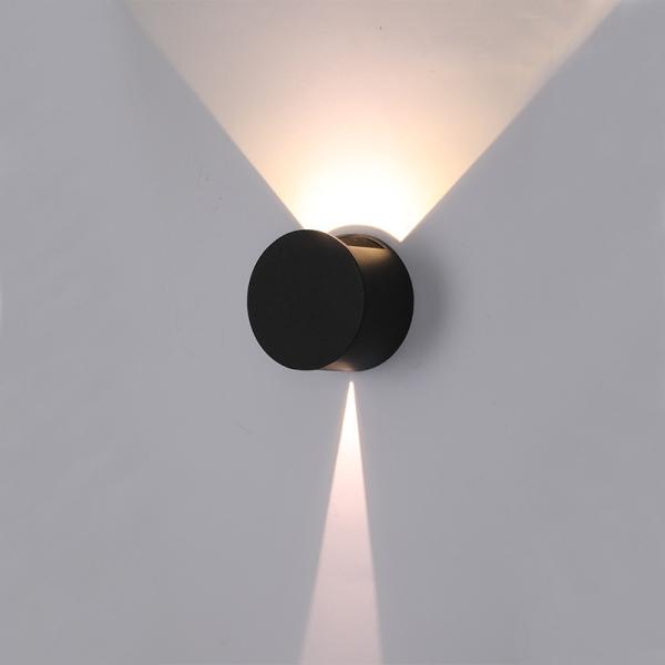 Outdoor adjustable waterproof wall lights modern simple household style exterior