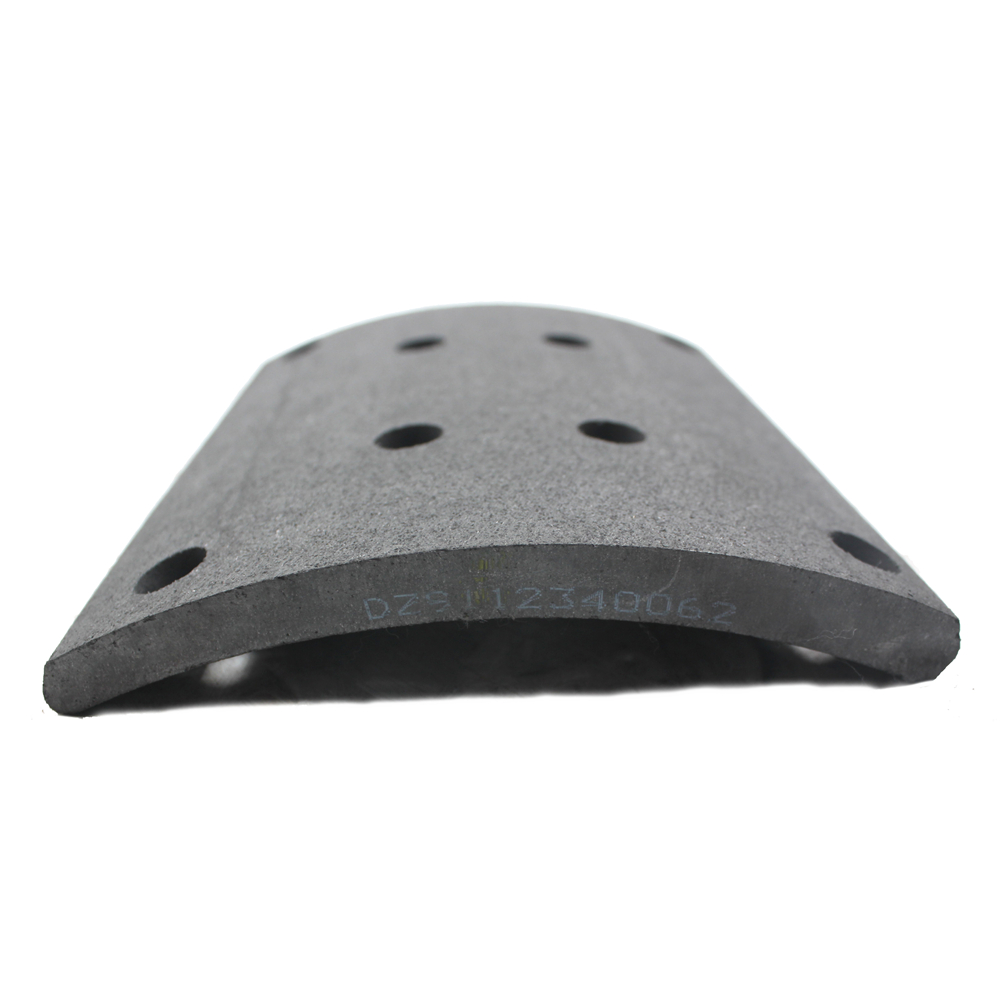 Shacman Delong Trailer Brake Pad DZ9112340062 Trailer Brake Lining Customized