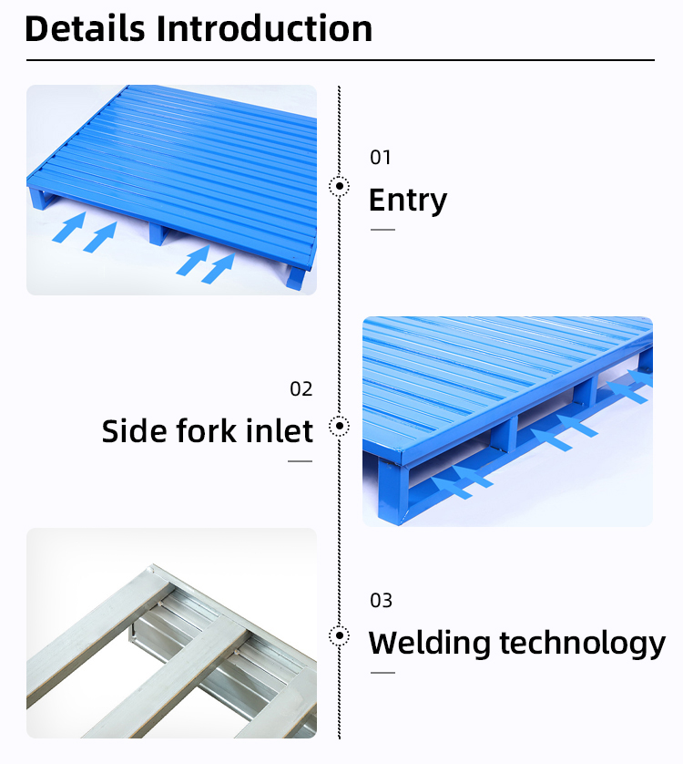 Industrial Folding Steel Storage Cage Stackable Wire Mesh Pallet Cage 200kg Capacity