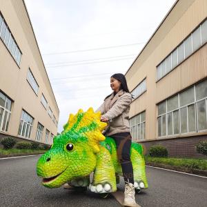 China Amusement Park Shopping Mall Animatronic Dinosaur Ride For Children wholesale