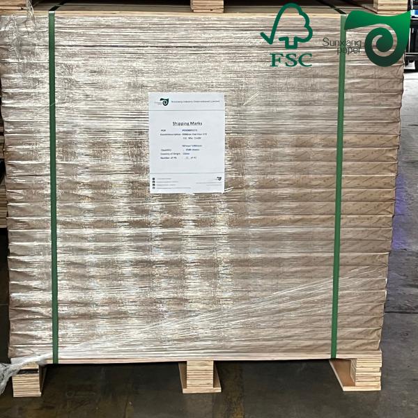 Water Resistant Wet Strength Kraft Paper 70gsm 80gsm For Beer Label FSC