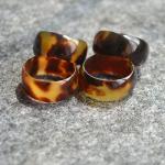 Acetate Imitation Tortoise Shell Acrylic Board Earrings Jewelry Buddha Card