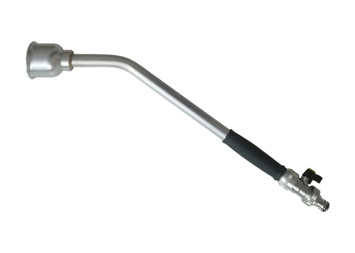 Black Handle Metal Soft Rain Spray Lance With Click Quick Connector