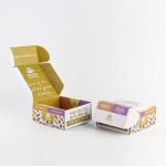 Durable Kraft Corrugated Gift Box Lightweight Multifunctional