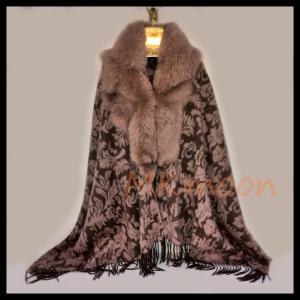 China Fox fur Poncho 410# wholesale