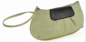 China Personalized Zippered Cosmetic Bag , Wristlet Handle Makeup Clutch Bag wholesale