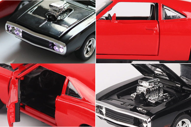 Simulation Alloy Toy Pull Back Vehicles Toys 1 32 Passionate Warhorse Muscle Car Model