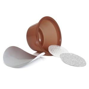 China High efficiency plastic empty k cup coffee capsule making machine wholesale