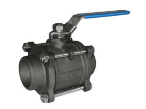 China NPT / BSP Screw Threaded Ball Valve Floating For Petroleum / 3 Piece Ball Valve wholesale