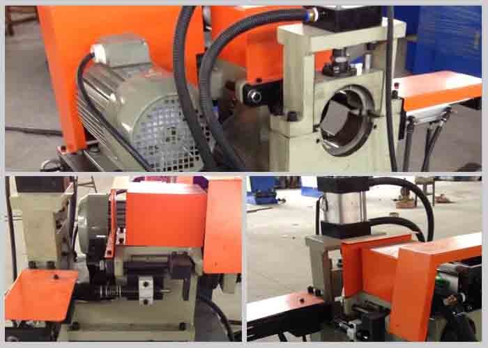 Manual Pipe Chamfering Machine Single Head 220v / 380v 1.5KW Stable Performance