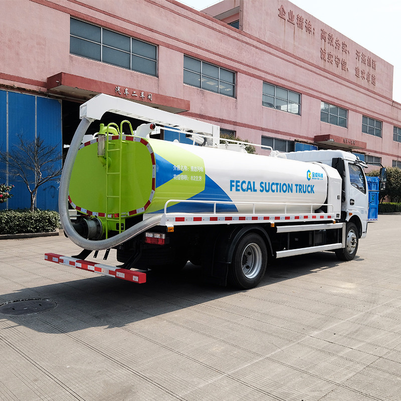 Versatile And Powerful Suction Sewage Truck For Various Waste Management