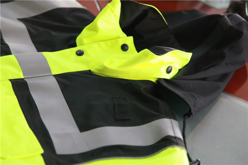 Hivis Waterproof DRK safety Jacket Resistant To 50 times Industrial Washing for rescue job