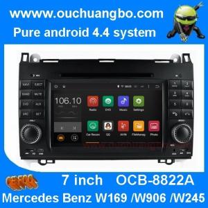 China Ouchuangbo autoradio DVD gps stereo navi Mercedes Benz W169 W245 W906 android 4.4 wholesale