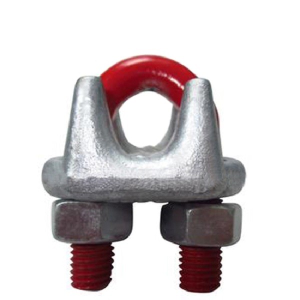 Electric Wire Rope Clip U.S Type Carbon Steel Galvanized 1/8 Inch To 3-1/2 Inch