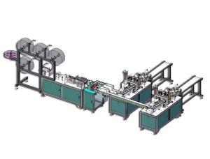 China Horizontal Anti Bacteria Medical Sanitary Face Mask Machine wholesale