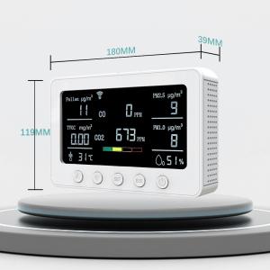 China OEM Smart Air Quality Monitor Co2 IAQ Monitoring Equipment 5V 2A wholesale
