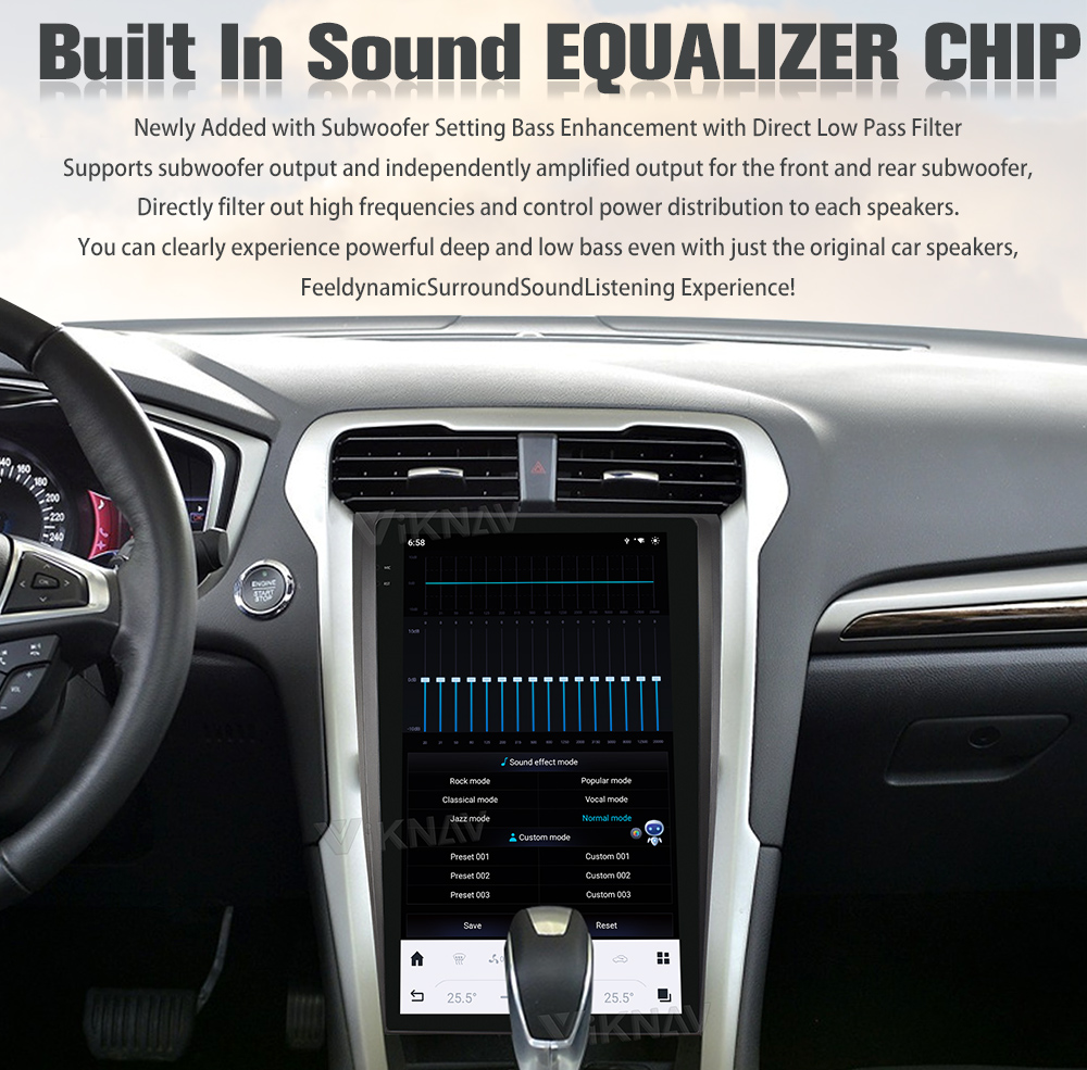 Wireless Android 11 Car Radio For Ford Mondeo 2013-2021 GPS Navigation