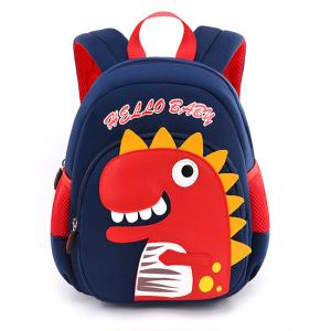 China 2 Sizes Toddler Kindergarten School Bags Dinosaur Childrens Backpack 3D Cartoon wholesale