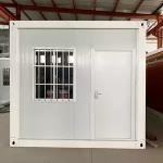 Galvanized Steel Prefabricated Portable Site Office Cabin Huts OEM