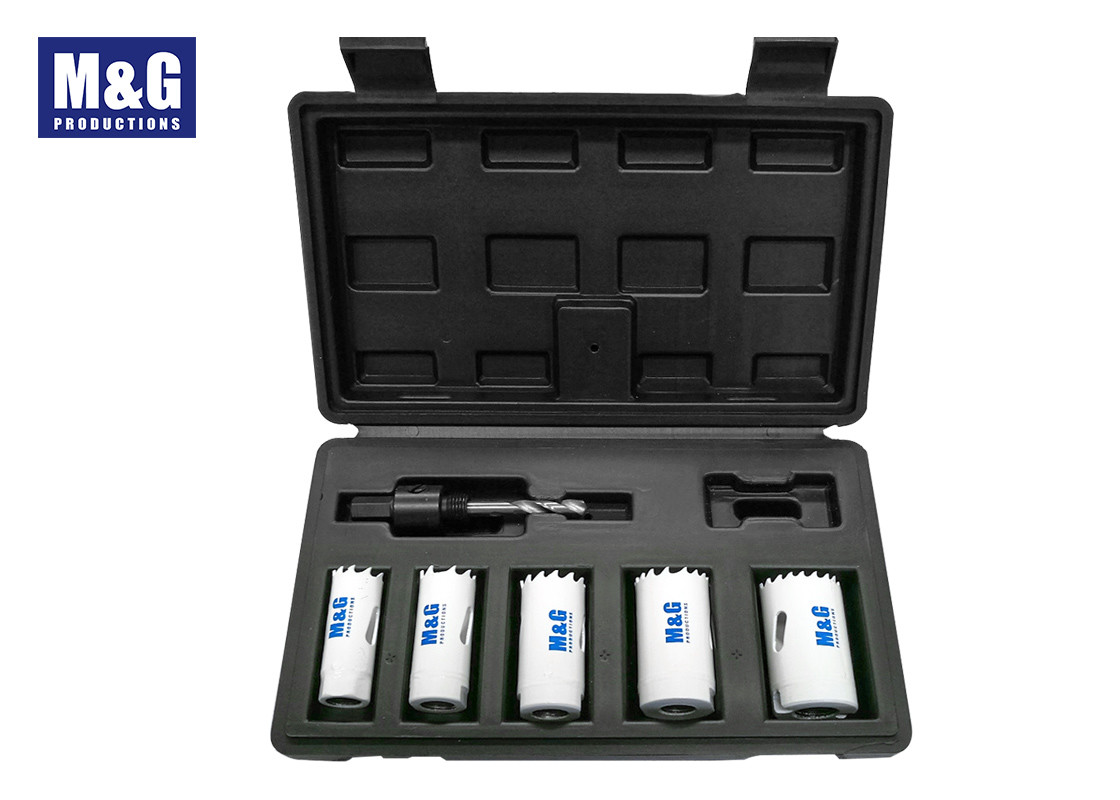 Hex Shank / Arbor Diamond Tip Drill Bit Industrial Bi - Metal Holesaw Set