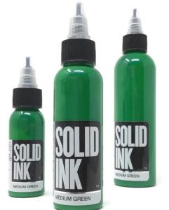 China 30ML 60ML Airbrush Solid Ink Tattoo Ink Medium Green Pure Plant Materials wholesale