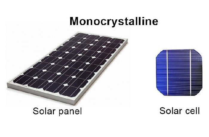 Black Color Monocrystalline Solar Module Anodized Aluninium Alloy Frame