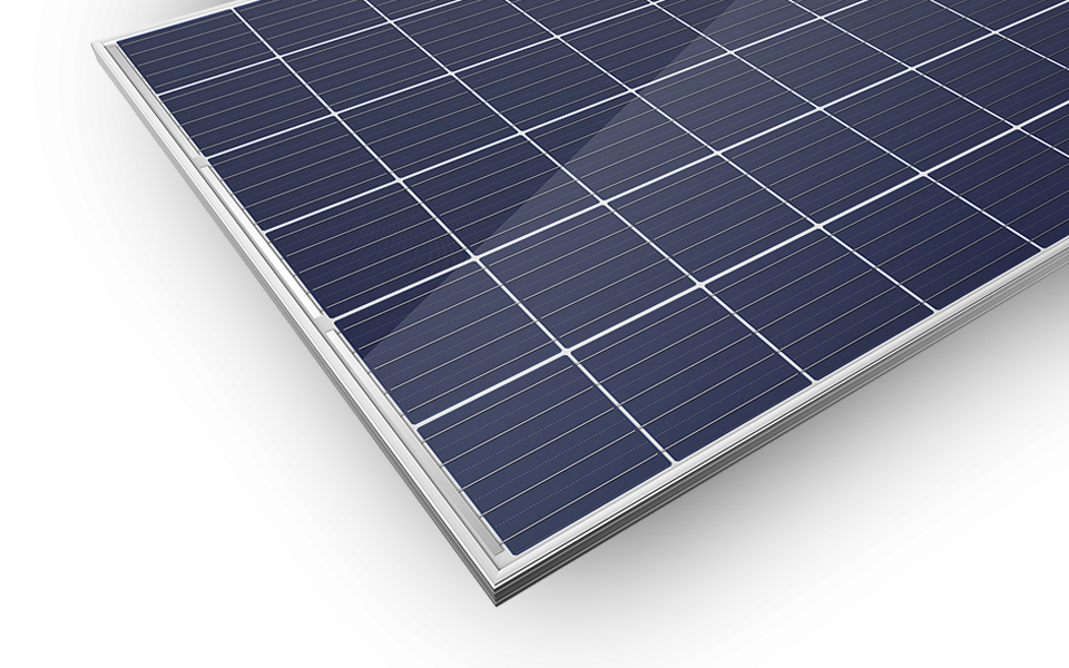 Polycrystalline 340W Solar Panel Module Anodized Aluminium Alloy