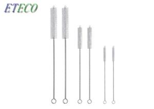 China Ecofriendly White Tube Cleaning Brush 316 Stainless Steel Wire Handle wholesale
