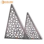 Perforated Dropped Wall Ceiling Tiles for Cladding / Elegant Aluminium CNC