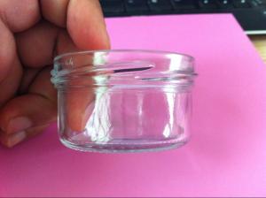 China Caviar glass jar wholesale