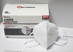 China Skin Friendly Disposable KN95 Mask High Filtration Capacity Anti Bacteria wholesale