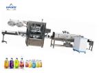 250 Bpm Small Bottle Shrink Sleeve Label Machine Steam Generator Shrink Tunnel
