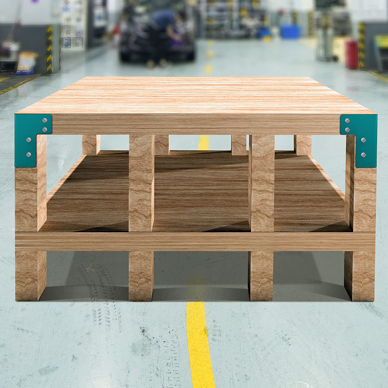 Steel Work Bench Brackets DIY Heavy Duty Craft Table Work Benches for Garage