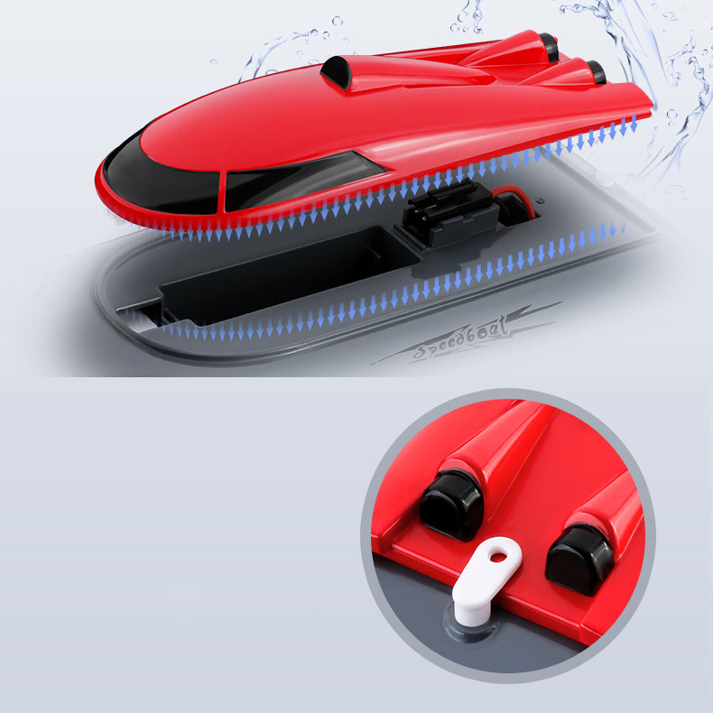 Waterproof Children's Competitive Toy Speed 2.4g Remote Control Boat Wireless Electric