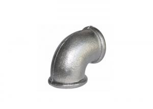 China High Pressure A105 Malleable Iron Pipe Fittings 90 Degree Elbow With Rib Beaded wholesale